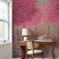 Forest Pathway Spring Mural Wallpaper - room preview 02