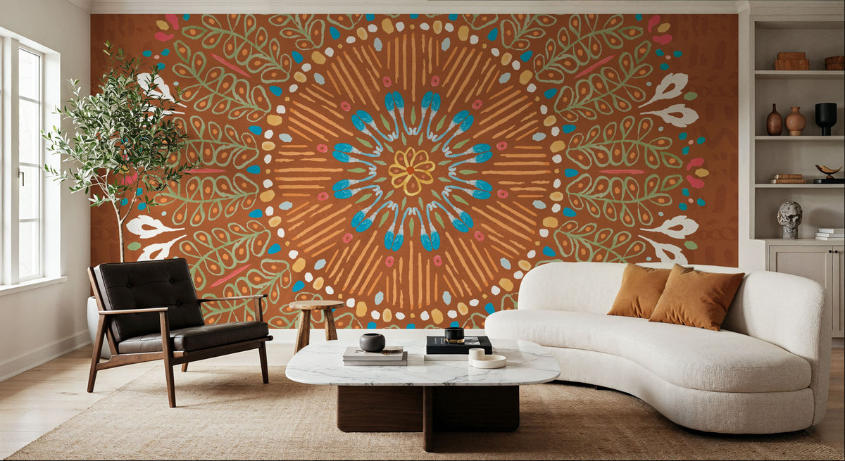 Harvest Whimsy XI Color Mural Wallpaper - room preview 02