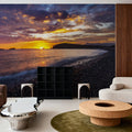 Baja Stone Sunrise Mural Wallpaper - room preview 02