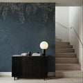 Welcome to Our Theatre, Dusty Prussian Blue Mural Wallpaper - room preview 02