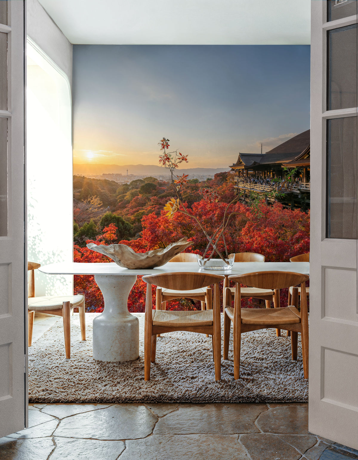 Kiyomizu-dera Temple Mural Wallpaper - room preview 02
