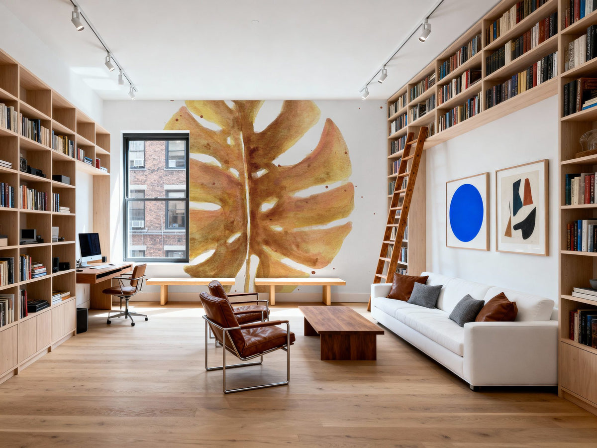 Palm Splashes II Mural Wallpaper - room preview 02