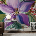 Floral Burst II Mural Wallpaper - room preview 02