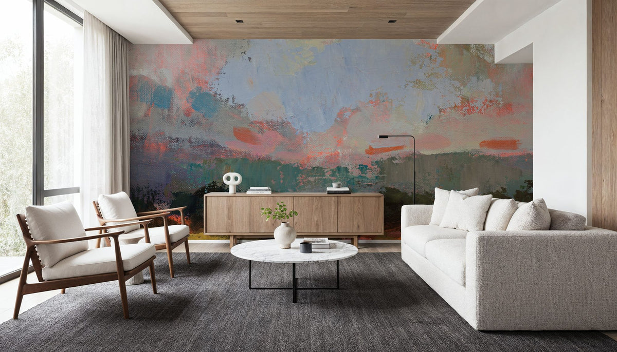 Sunset Hues I Mural Wallpaper - room preview 02