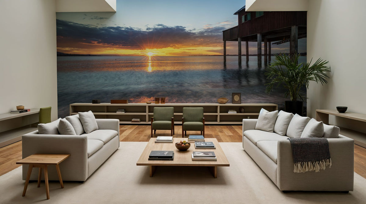 Lake of Constance Mural Wallpaper - room preview 02