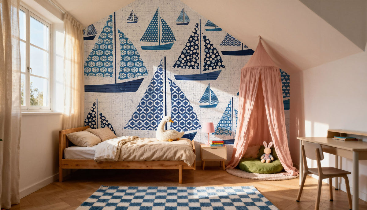Sunday on the Coast I Mural Wallpaper - room preview 02