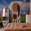 Sunflower Symphony Mural Wallpaper - room preview 02