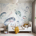 Baby Ocean Mural Wallpaper - room preview 02