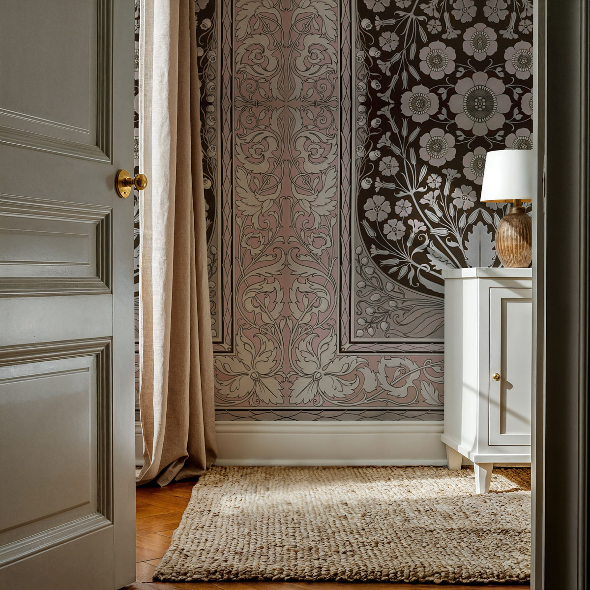My Floral Dreams, Earth Mural Wallpaper - room preview 02
