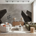 Chicago Skyline V Mural Wallpaper - room preview 02