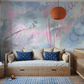 Set It Free, Sky Mural Wallpaper - Neutral Tone - room preview 02