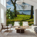 Framed Meadow Mural Wallpaper - room preview 02