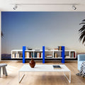 Tropical Urban Twilight Mural Wallpaper - room preview 02