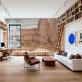 Honeybloom Desertscape VII Mural Wallpaper - room preview 02