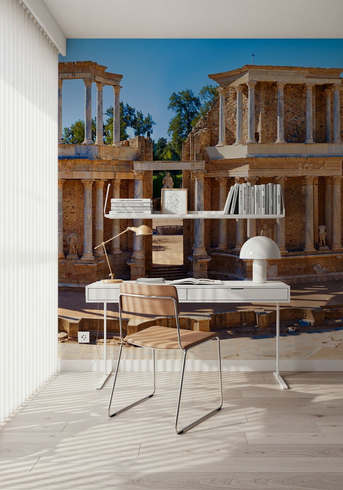 Roman Amphi Mural Wallpaper - room preview 02