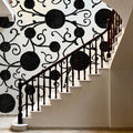 Botanical Black Mural Wallpaper - room preview 02