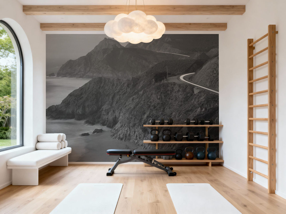 Coastal Wanderer Mural Wallpaper - room preview 02