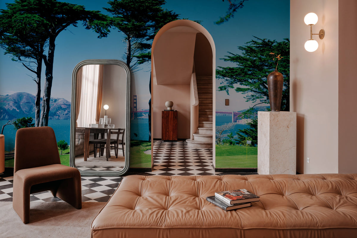 Golden Gate Fairway Mural Wallpaper - room preview 02