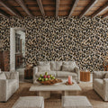 Snow Leopard Mural Wallpaper - room preview 02