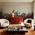Leopard and Cub Mural Wallpaper - room preview 02