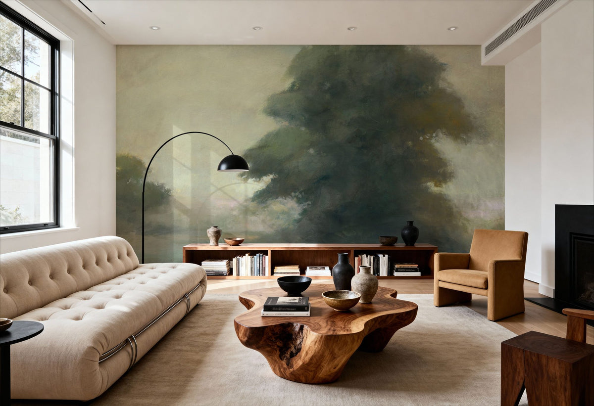 From Tree to Ashes Mural Wallpaper - room preview 02
