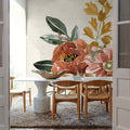 Chic Flowers Mural Wallpaper - room preview 02
