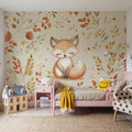 Fox Fall Mural Wallpaper - room preview 02