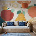 Crazy About Fruit Mural Wallpaper - room preview 02