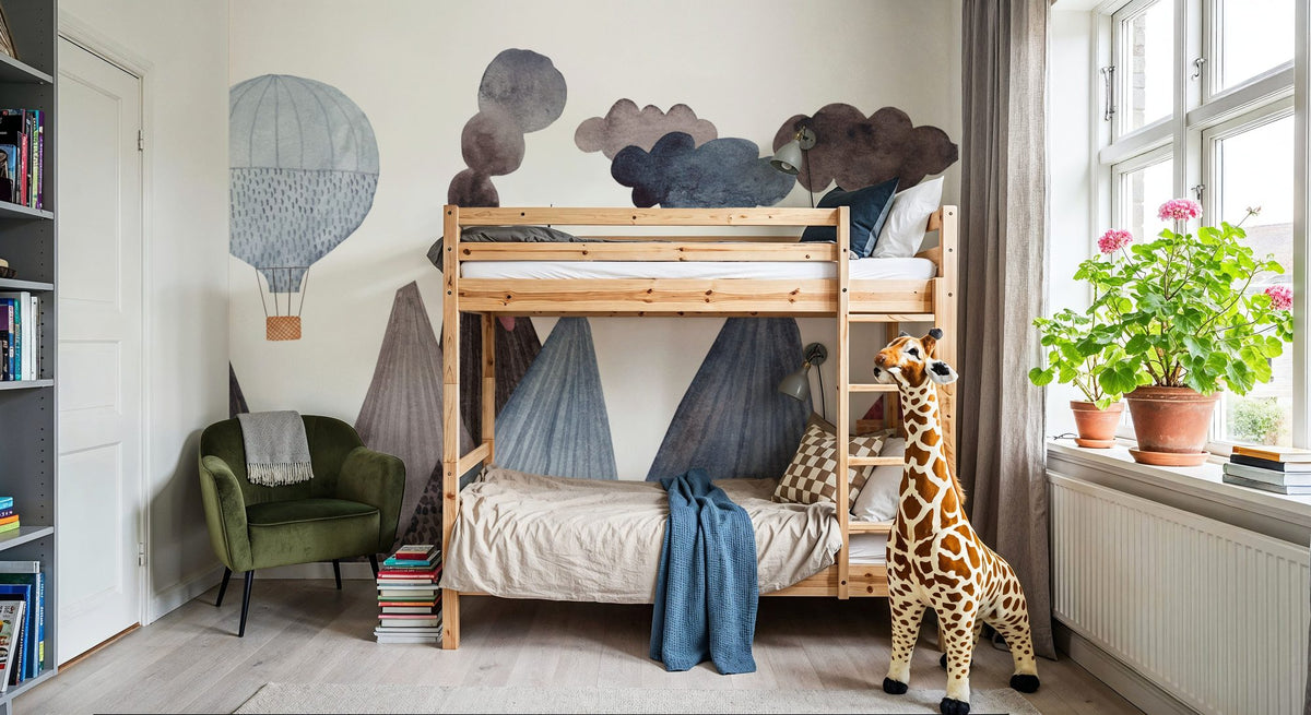 Up in the Sky Mural Wallpaper - room preview 02