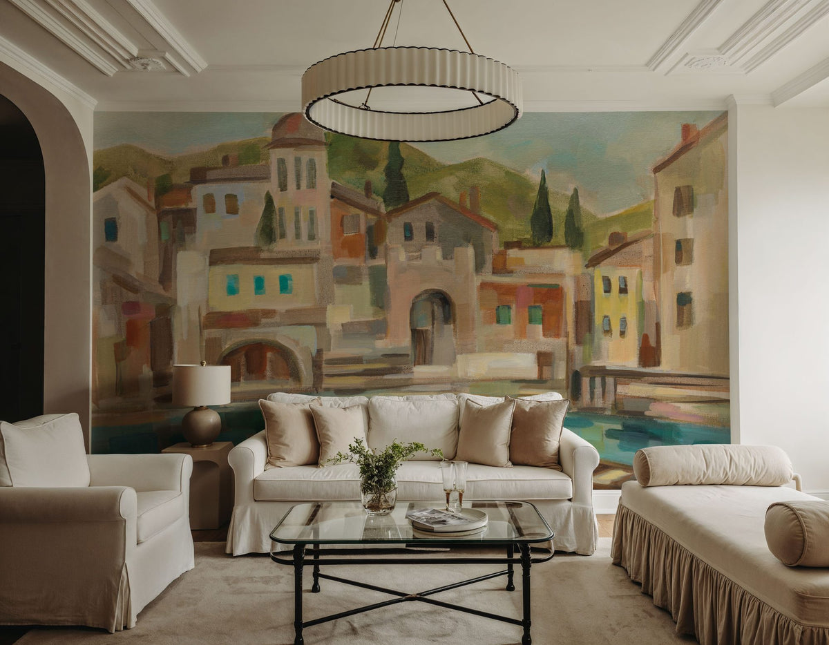 Italian Bay Mural Wallpaper - room preview 02