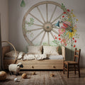 Soft Meadow VII Mural Wallpaper - room preview 02