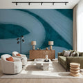 Modern Abstract 18 Mural Wallpaper - room preview 02