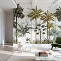 Playful Palms Mural Wallpaper - room preview 02