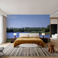 Lakeside Companions Mural Wallpaper - room preview 02