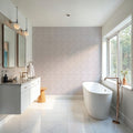 Ocean Dreams Purple Mural Wallpaper - room preview 02