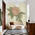 Sweet Peony Mural Wallpaper - room preview 02