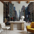 Soho Street View in Manhattan Mural Wallpaper - room preview 02