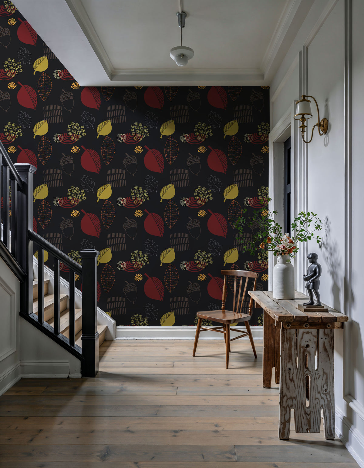 New Fall Harvest Mural Wallpaper - room preview 02
