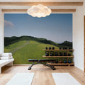 Coastal Cycling Journey Mural Wallpaper - room preview 02