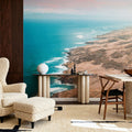 Hawaiian Shoreline Mural Wallpaper - room preview 02