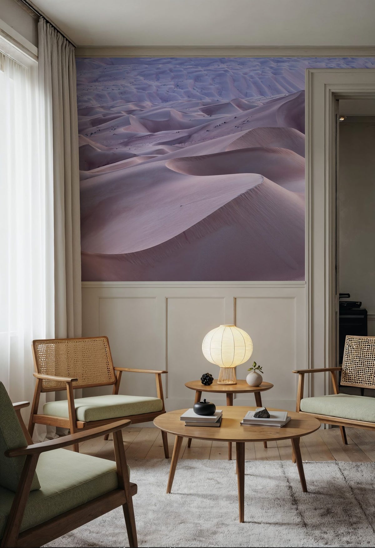 Dunes Dusk Mural Wallpaper - room preview 02