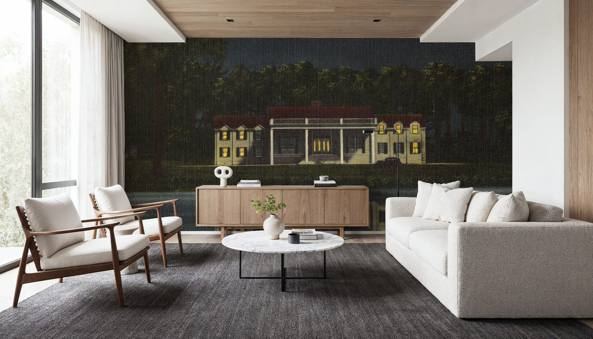 Greetings From the Lake Mural Wallpaper - room preview 02