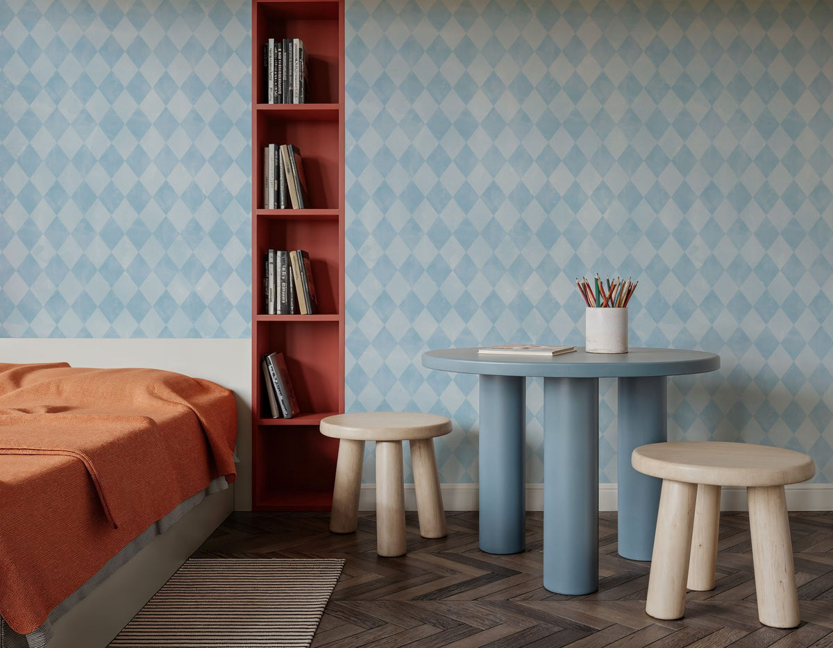 Arlecchino Diamonds, Sky Mural Wallpaper - room preview 02