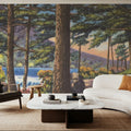 Pine Views Mural Wallpaper - room preview 02