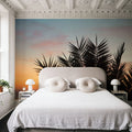 Sunset Palms II Mural Wallpaper - room preview 02
