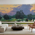 Sunset Fields Mural Wallpaper - room preview 02