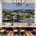 Turkish Waterfront Mural Wallpaper - room preview 02