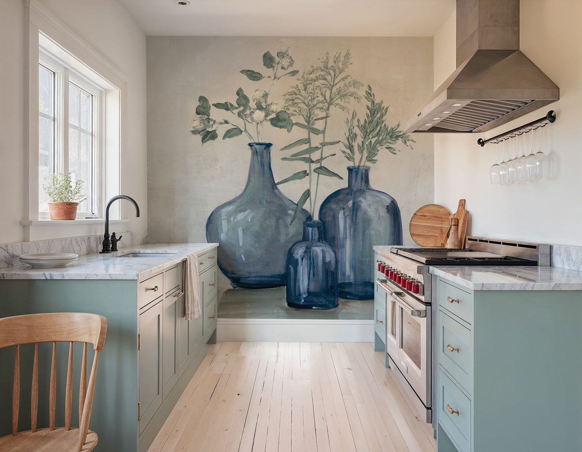 Winter Still Life Mural Wallpaper - room preview 02