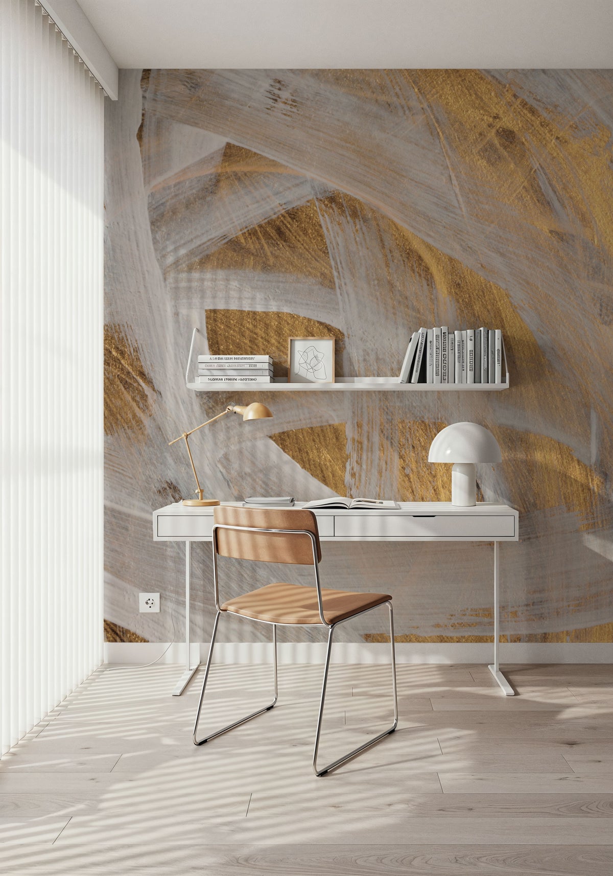 Bright Bear Cave Mural Wallpaper - room preview 02