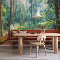 Woodland Reverie Mural Wallpaper - room preview 02